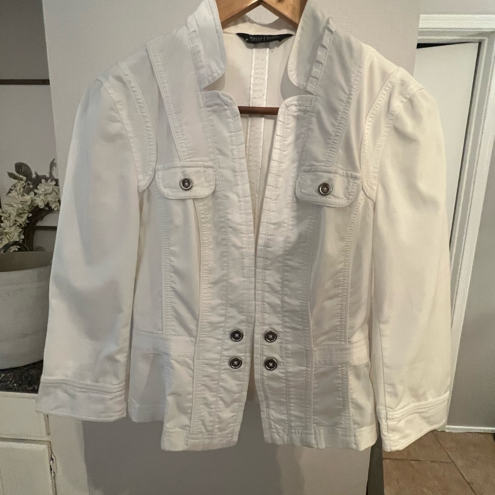 WHBM 3/4 sleeve Blazer SIZE 0